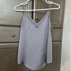 Express Dark Gray Tank Blouse